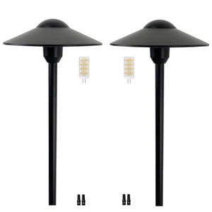 Low Voltage Pathway Lights,Cast Aluminum Landscape Lighting Path Light Garden... - Picture 1 of 6