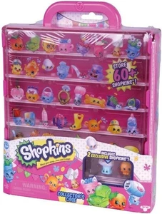 Shopkins Sammelkoffer für 60 Figuren + 2 exklusive Spielzeug RANGS Aufbewahrungsbox - Bild 1 von 4