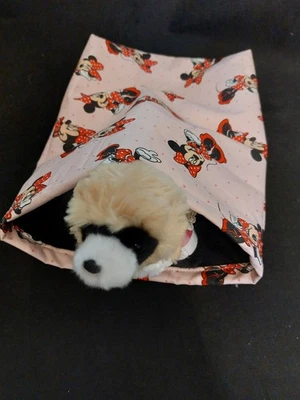 Saco arrugado hurón - patrón Minnie Mouse 10"x12" Foto 1 de 4