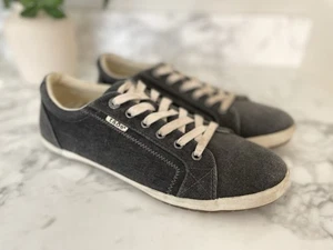Taos Star Damenschuhe Größe 12 Grau Canvas Schnürschuhe Freizeit Komfort STA-12844 - Bild 1 von 9