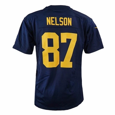 Jordy Nelson 绿湾包装工队 NFL Nike Alternate Youth 比赛球衣 — 第 1/4 张图片