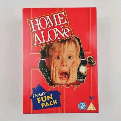 Home Alone Family Fun Pack 4 Film Collection DVD Box Set (2006) Macaulay Culkin - Image 1 of 4