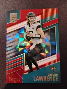 2022 Donruss Elite #29 Trevor Lawrence Red #/399 Jaguars NFL SP  - Bild 1 von 2