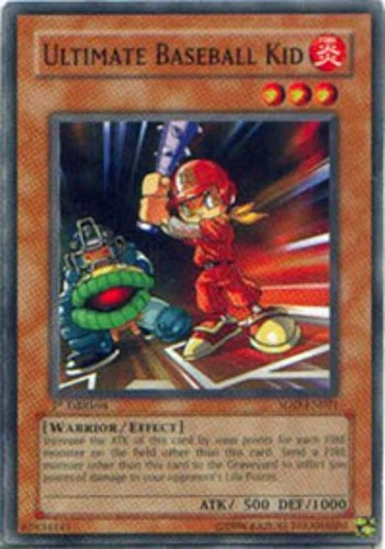 Ultimate Baseball Kid - SOD-EN021 - Common - Unlimited Edition - Heavily Played - Image 1 of 1