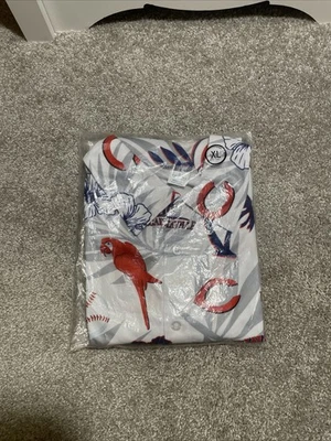 Cincinnati Reds Margaritaville Night Hawaiian Shirt size XL NIB SGA Short Sleeve - Image 1 of 3