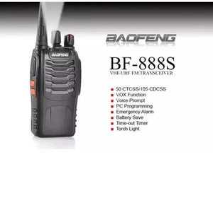 Baofeng Bf-888s Ricetrasmittente PMR Radio UHF 400-470 MHz WalkieTalkie - Photo 1/6