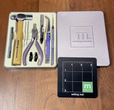 Making Memories Scrapbook Tool Kit, Eyelet Snap Setting Set, Card Making, Crafts - image 1 of 4