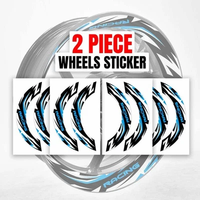 S04B 5 Colores 2 PIEZAS Pegatinas Rueda Para GSXR600 12 13 14 15 16 17 18 19 20 21 22 Foto 1 de 4