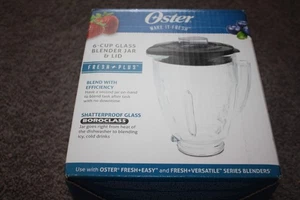 Oster BLSTAJ-CBO Mixer 6 Tassen Glas Schwarz Deckel Krug Frisch Plus Ersatz - Bild 1 von 4