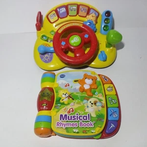 VTech Turn and Learn Driver & Musical Rymes Book - Picture 1 of 5