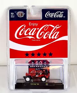 M2 Machines Chase Coca-Cola 4th of July 1944 Jeep 1 of 750 1/64 A31 23-07 - Picture 1 of 6