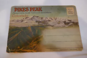 1940er Pikes Peak Colorado Postkarte Folio Set in gutem Zustand - Bild 1 von 7