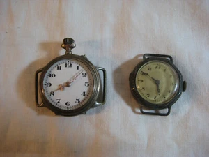 2 alte 800 Silber Damen Armbanduhren aus Sammlung - Bild 1 von 8