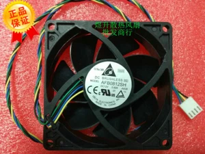 DELTA AFB0812SH DC12V 0.60A 8025 80mm temperature control cooling fan 4pin - Picture 1 of 2