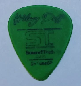 Jason Hook Hilary Duff Tour Guitar Pick (B3) - Picture 1 of 2