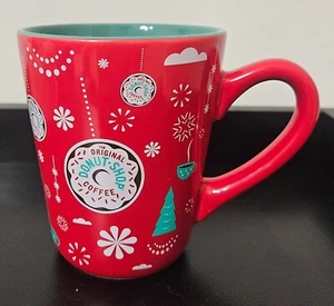 Keurig Green Mountain Red Donut Shop Ceramic Coffee Mug Tea Cup - Picture 1 of 4