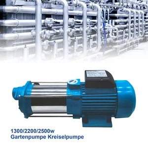Wasserpumpe 1300/2200/2500W Jetpumpe Gartenpumpe Kreiselpumpe 35 ℃ - Bild 1 von 31