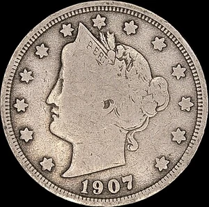 1910 5C Liberty Head "V" Nickel Uncertified Circulated - Picture 1 of 2