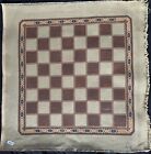 HP+Needlepoint+14ct+TAPESTRY+TENT+%26+LIZ++Brown+Chess+Board-HV16