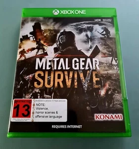 METAL GEAR SURVIVE (PAL) • ACTION/ADVENTURE • MICROSOFT XBOX ONE • NEW + SEALED - Picture 1 of 3
