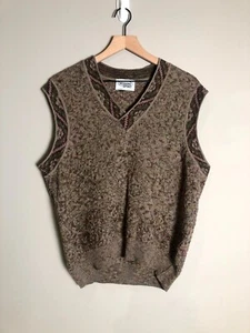 Vintage Missoni Sport Herren XL braun Pullover Weste Opa Made in Italy 90er Wolle - Bild 1 von 8