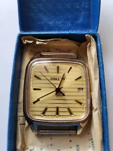 Vintage New Soviet Mechanical Wristwatch Raketa. USSR Gold plated AU10. - Picture 1 of 16