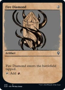 Fire Diamond - Showcase x1 Magic the Gathering 1x Commander Legends: Battle for - Picture 1 of 1