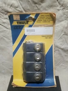 Thule System 1061-000-1 OEM THULE LOCKS W/KEYS SEALED NOS New In Package - Foto 1 di 6