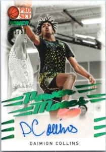 2021-22 Pro Set Power - Daimion Collins - Green Power se mueve automático #'d/50 - Imagen 1 de 2