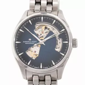 【watch】Good Condition HAMILTON Jazzmaster Open Heart Automatic Watch Winding - Picture 1 of 7
