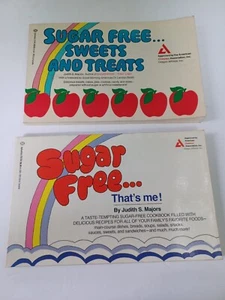 Diabetes Association Books Sugar Free & Sweet And Treats Books Judith S. - Picture 1 of 4
