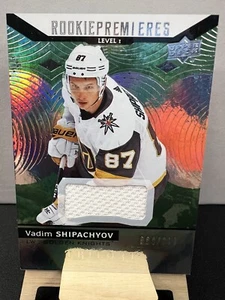 2017 Trilogy Premieres Level 1 Green Foil Jersey /399 Vadim Shipachyov Rookie RC - Picture 1 of 2