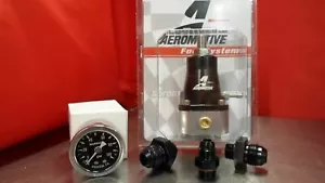 AEROMOTIVE REGULATOR, GAUGE & FITTING Kit (1) 6-AN (2) 6-AN TO 8-AN - Picture 1 of 1