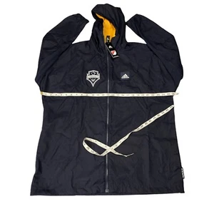 Adidas Seattle Sounders Windbreaker GK1754 - Men's Size Large - MLS Jacket - New - Picture 1 of 4