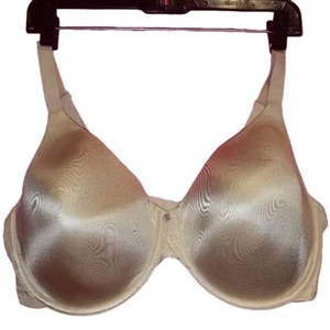 Breezies Shine Contour Underwire Beige 40DDD T-Shirt Bra Women's A309015 - Picture 1 of 3