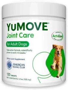 YuMOVE Joint Care Adult Dogs 120 Tablets ActiveEase Powered EXP 4/2026 - Picture 1 of 1