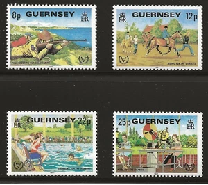 Guernsey Scott #232-35, Singles 1981 Complete Set FVF MNH - Picture 1 of 1