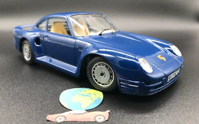 Bburago Porsche 959, automodello scala 1:24 - 1:25, vintage (1498) - Immagine 1 di 4