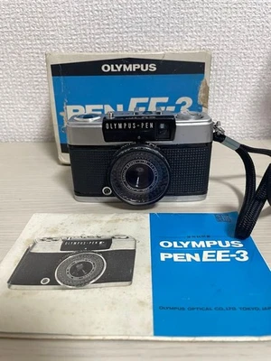 Olympus PEN EE-3 Half Frame 35mm Film Camera w/ Box & Manual - Shutter OK, Good - Image 1 of 4