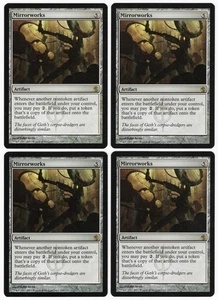 Mirrorworks x4 4x 2011 Mirrodin Besieged PLAYSET Colorless Artifact MTG NM AZ1 - Picture 1 of 2