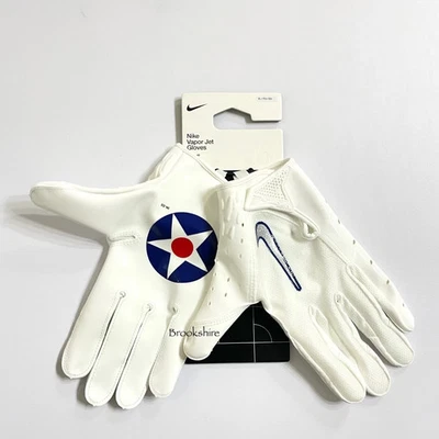 Nike Air Force Falcons Vapor Jet 7.0 Football Gloves Men's Size XXL FN5667-136 - image 1 of 3