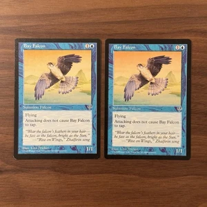 Bay Falcon (x2) NM Mirage 1996 Magic the Gathering MTG TCG - Picture 1 of 2