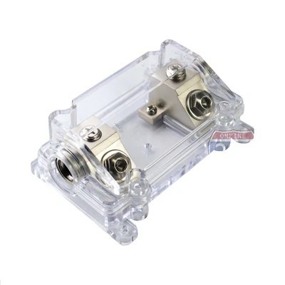 NUEVO SOPORTE DE FUSIBLES ANL EN LÍNEA ENTRADA CALIBRE 0/2 AMPLIFICADOR DE CABLE DE ALIMENTACIÓN GRADO MARINO Foto 1 de 4