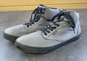 Harley Davidson Men's Wrenford Hightop Grey Canvas Sneaker Size 12.0 - Picture 1 of 7