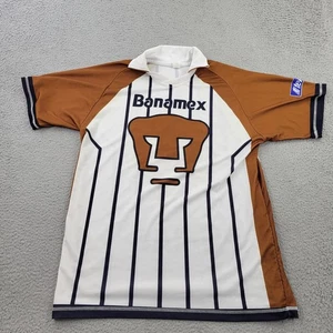 Pumas Soccer Jersey Mens L/XL VTG Club Universidad Nacional Banamex Futbol 20 - Picture 1 of 13
