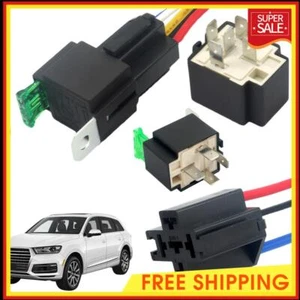 12V DC 4 Pin 5 Pin Car Automotive Fused Relay 30A Copper Terminal Auto Relay - Picture 1 of 18