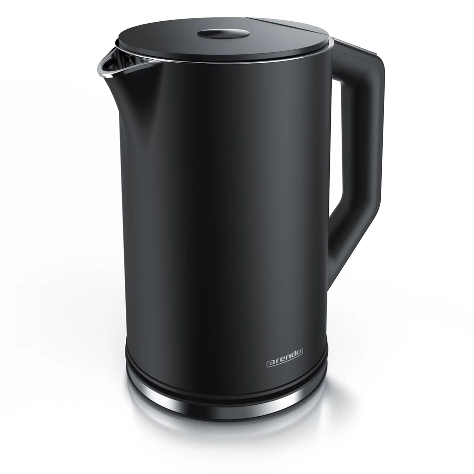 Arendo Wasserkocher ELEGANT - Temperatureinstellung 40-100°C 1,5 Liter 2200 W