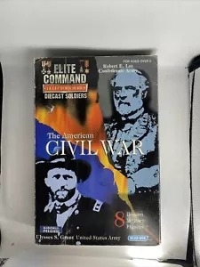 ELITE COMMAN -THE AMERICAN CIVIL WAR - ROBERT E. Lee vs U. Grant - 1/32 Scale NEW - Picture 1 of 11