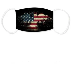 American Flag FACE MASK Reusable Washable Unisex Face Cover USA Seller - Picture 1 of 2