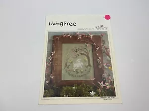 The Victoria Sampler Living Free Counted Cross Stitch Pattern - Picture 1 of 3